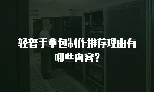 轻奢手拿包制作推荐理由有哪些内容？