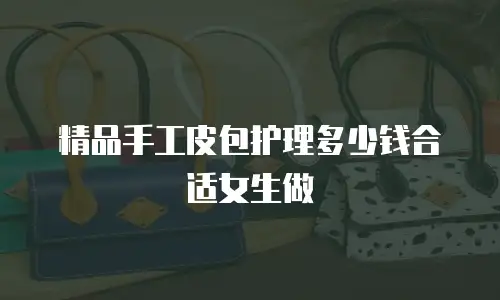 精品手工皮包护理多少钱合适女生做