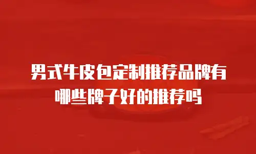 男式牛皮包定制推荐品牌有哪些牌子好的推荐吗