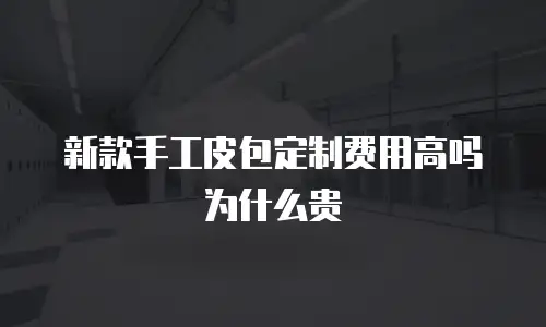 新款手工皮包定制费用高吗为什么贵