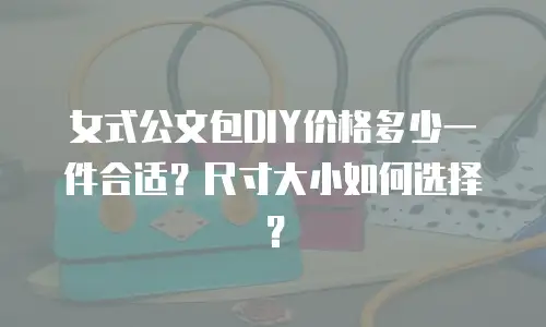 女式公文包DIY价格多少一件合适？尺寸大小如何选择？
