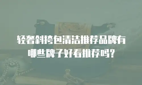 轻奢斜挎包清洁推荐品牌有哪些牌子好看推荐吗？