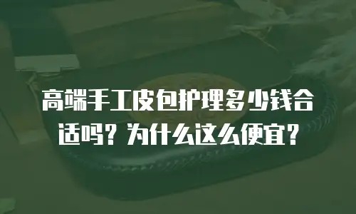 高端手工皮包护理多少钱合适吗？为什么这么便宜？