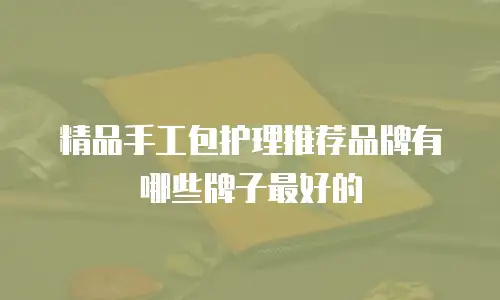 精品手工包护理推荐品牌有哪些牌子最好的