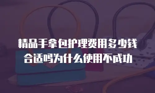 精品手拿包护理费用多少钱合适吗为什么使用不成功