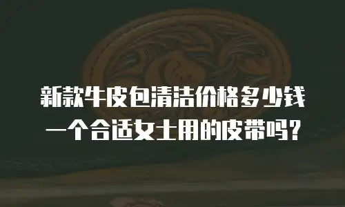 新款牛皮包清洁价格多少钱一个合适女士用的皮带吗？