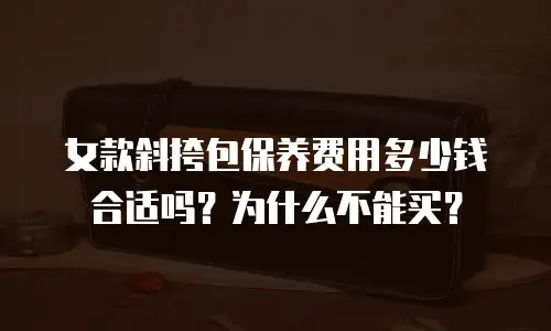 女款斜挎包保养费用多少钱合适吗？为什么不能买？