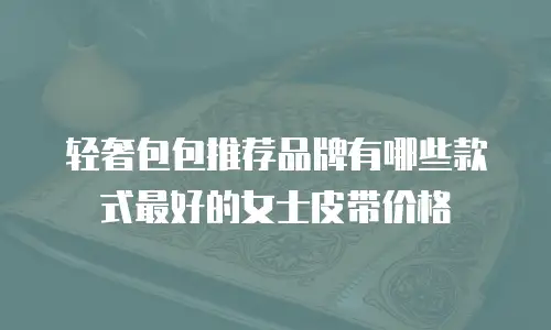 轻奢包包推荐品牌有哪些款式最好的女士皮带价格
