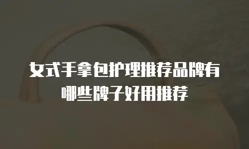 女式手拿包护理推荐品牌有哪些牌子好用推荐