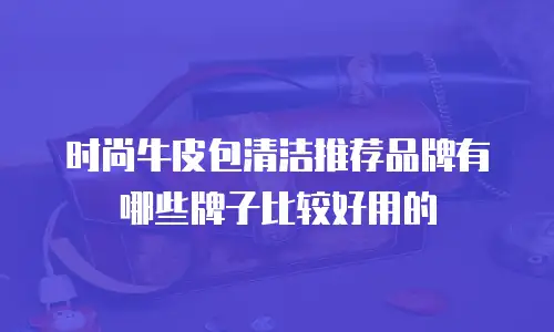 时尚牛皮包清洁推荐品牌有哪些牌子比较好用的