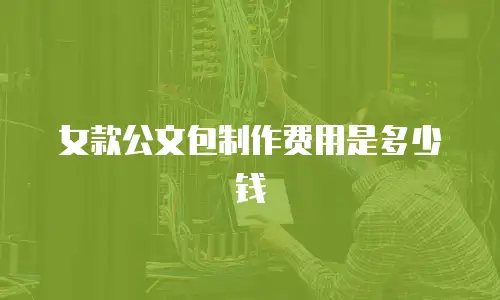 女款公文包制作费用是多少钱