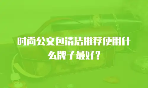 时尚公文包清洁推荐使用什么牌子最好？