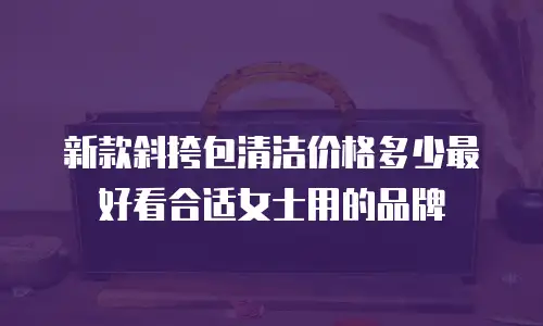 新款斜挎包清洁价格多少最好看合适女士用的品牌