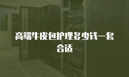 高端牛皮包护理多少钱一套合适