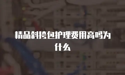 精品斜挎包护理费用高吗为什么