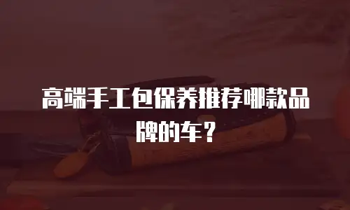 高端手工包保养推荐哪款品牌的车？
