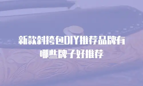 新款斜挎包DIY推荐品牌有哪些牌子好推荐