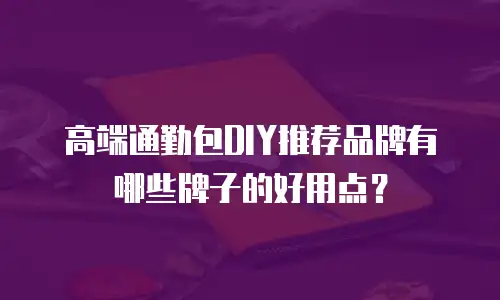 高端通勤包DIY推荐品牌有哪些牌子的好用点？