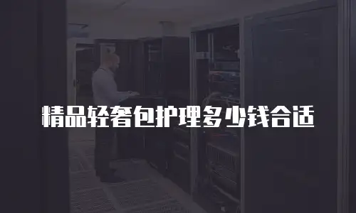 精品轻奢包护理多少钱合适