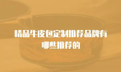 精品牛皮包定制推荐品牌有哪些推荐的