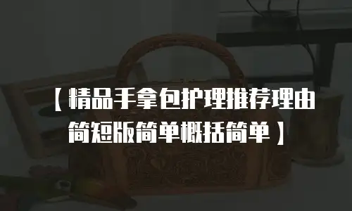 【精品手拿包护理推荐理由简短版简单概括简单】