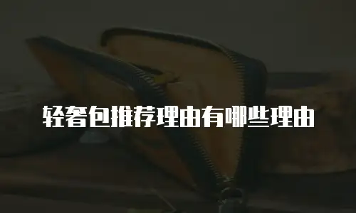 轻奢包推荐理由有哪些理由