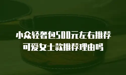 小众轻奢包500元左右推荐可爱女士款推荐理由吗