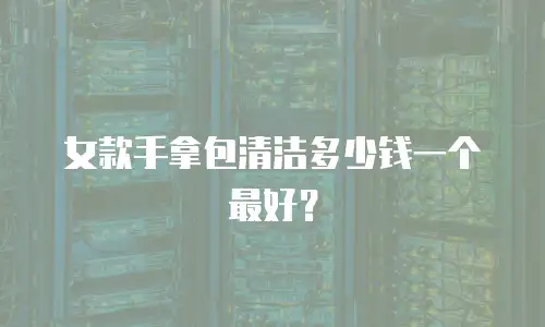 女款手拿包清洁多少钱一个最好？