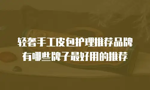 轻奢手工皮包护理推荐品牌有哪些牌子最好用的推荐