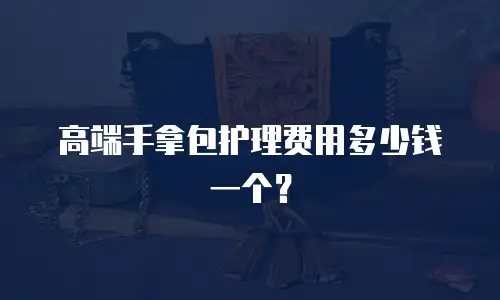 高端手拿包护理费用多少钱一个？