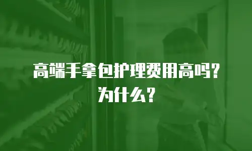 高端手拿包护理费用高吗？为什么？