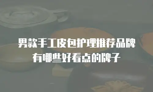 男款手工皮包护理推荐品牌有哪些好看点的牌子