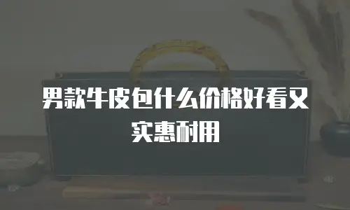 男款牛皮包什么价格好看又实惠耐用