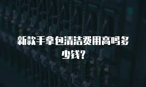新款手拿包清洁费用高吗多少钱？