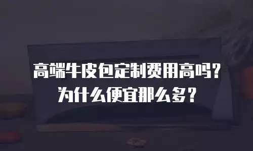 高端牛皮包定制费用高吗？为什么便宜那么多？