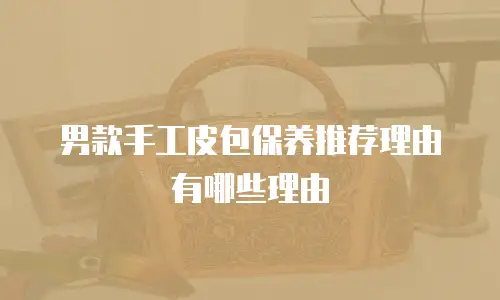 男款手工皮包保养推荐理由有哪些理由