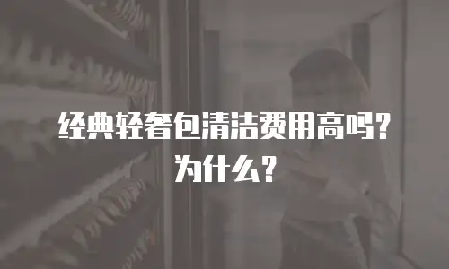 经典轻奢包清洁费用高吗？为什么？