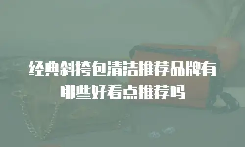 经典斜挎包清洁推荐品牌有哪些好看点推荐吗