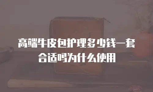 高端牛皮包护理多少钱一套合适吗为什么使用