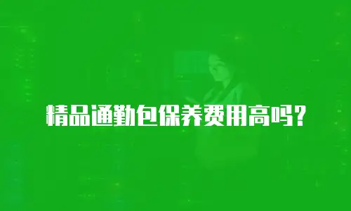 精品通勤包保养费用高吗？