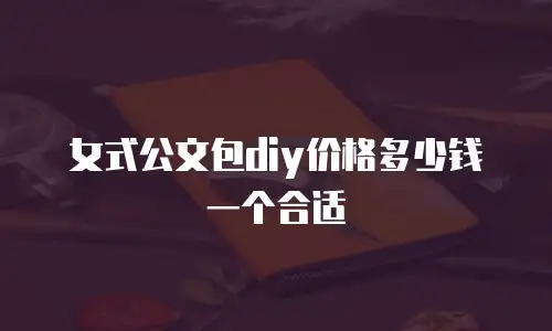 女式公文包diy价格多少钱一个合适