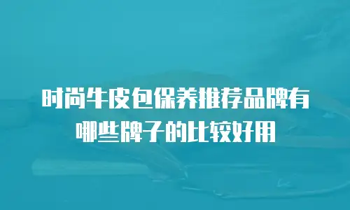 时尚牛皮包保养推荐品牌有哪些牌子的比较好用
