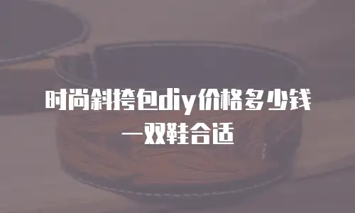 时尚斜挎包diy价格多少钱一双鞋合适