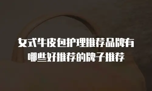 女式牛皮包护理推荐品牌有哪些好推荐的牌子推荐