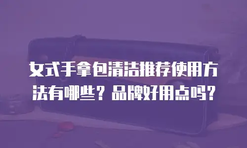 女式手拿包清洁推荐使用方法有哪些？品牌好用点吗？