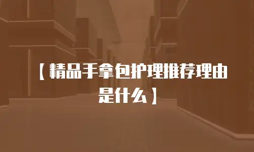 【精品手拿包护理推荐理由是什么】