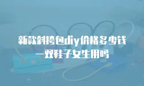 新款斜挎包diy价格多少钱一双鞋子女生用吗