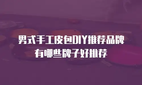 男式手工皮包DIY推荐品牌有哪些牌子好推荐