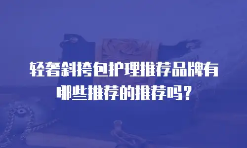 轻奢斜挎包护理推荐品牌有哪些推荐的推荐吗？