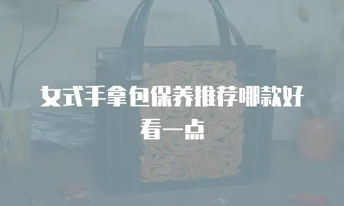 女式手拿包保养推荐哪款好看一点